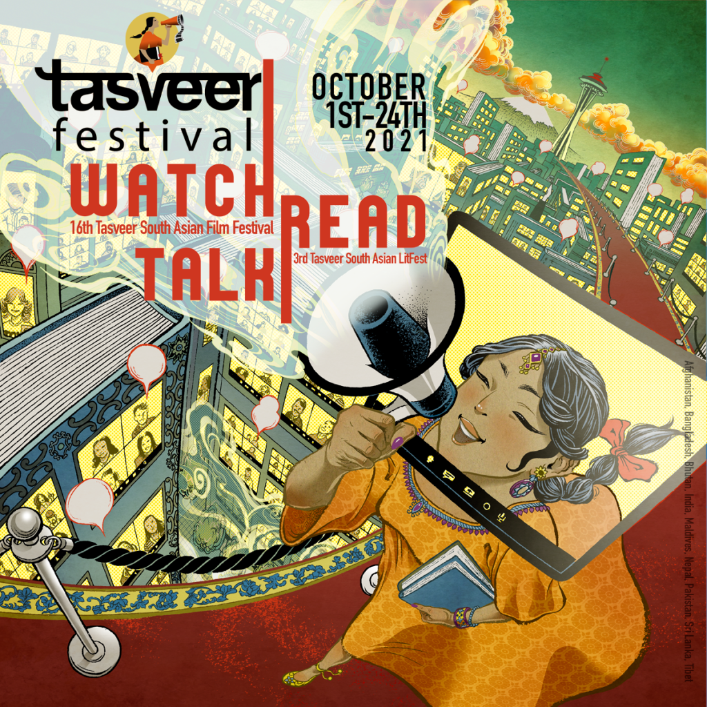 Announcing the Tasveer South Asia Festival online…. Movies, Books and Conversations
